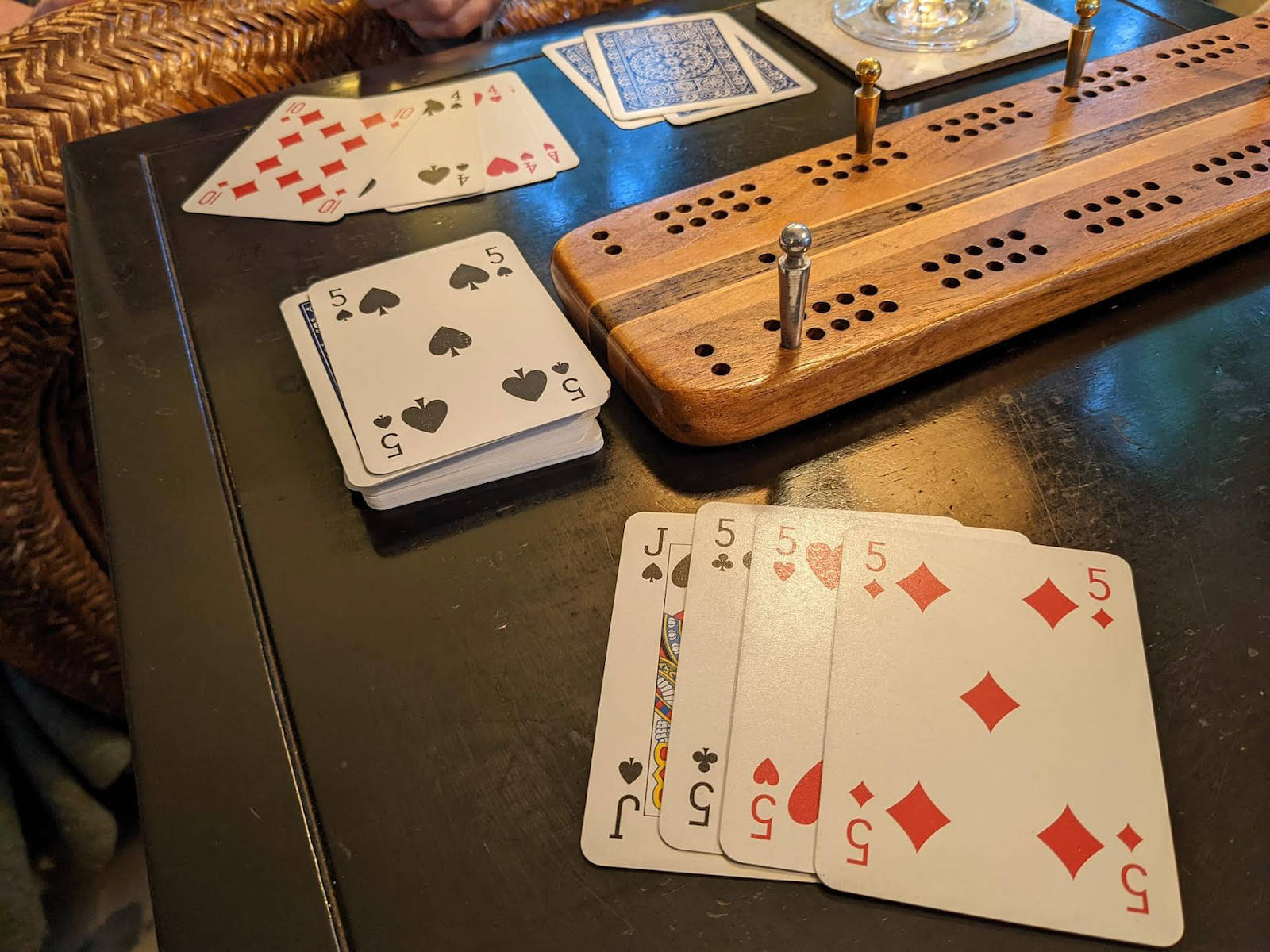 Cribbage Game Ongoing Wallpaper