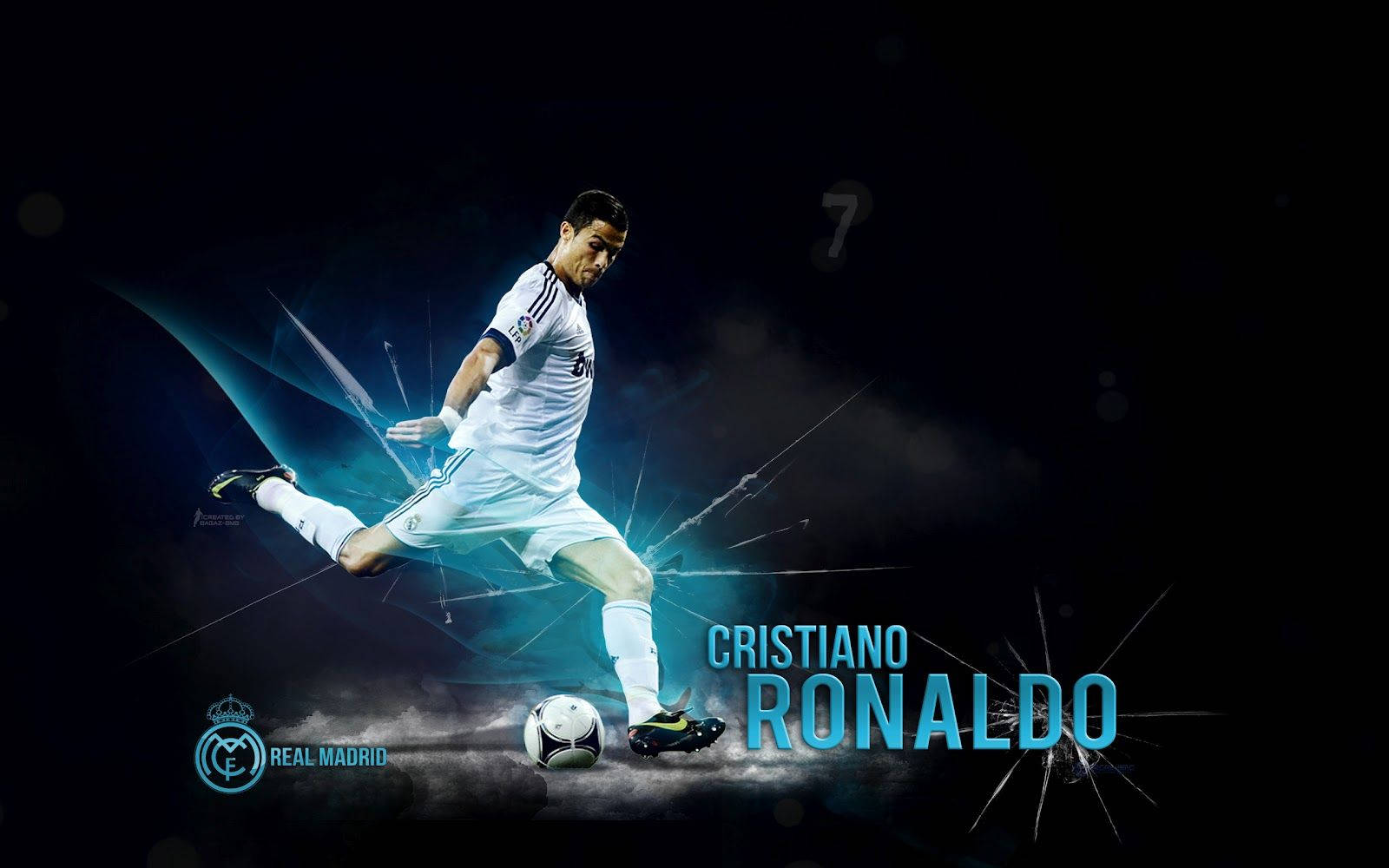 Cristiano Ronaldo Cool Still Shot Art Wallpaper