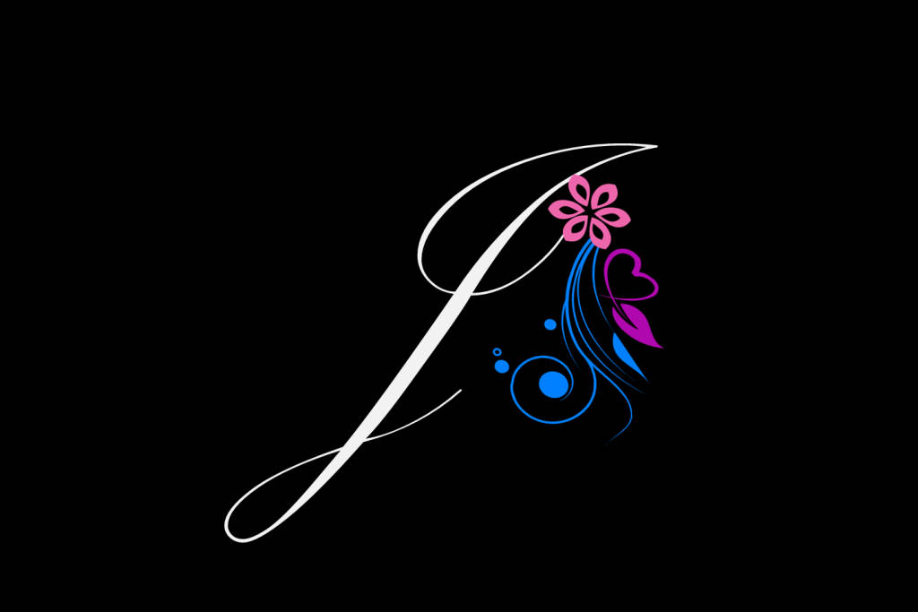 Cursive Letter J Wallpaper