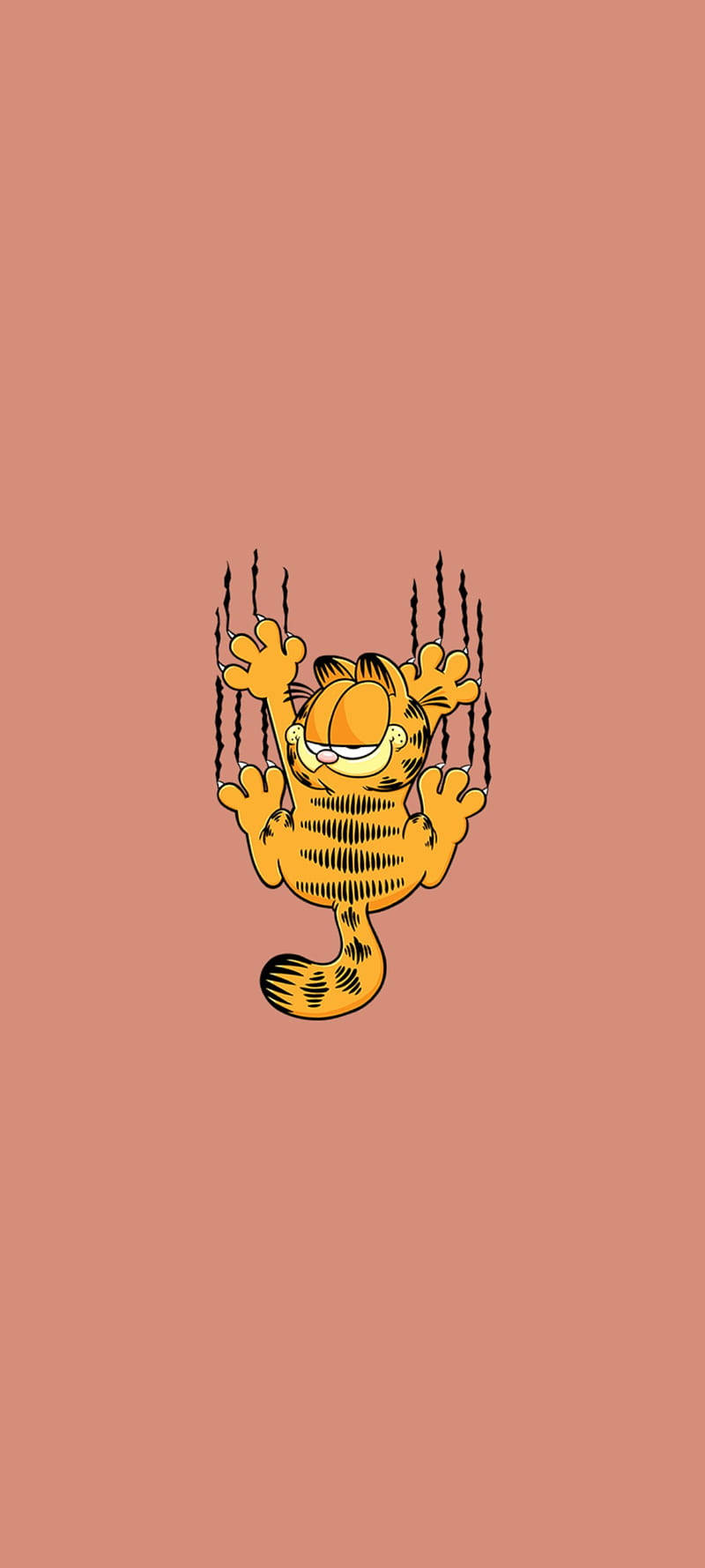 Cute Aesthetic Cartoon Garfield Wallpaper