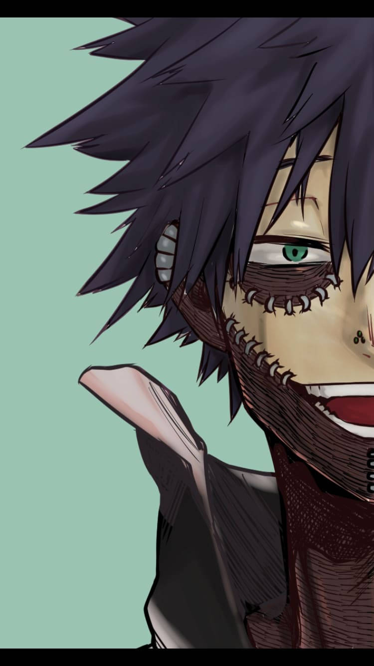 Cute Dabi Half-face Wallpaper