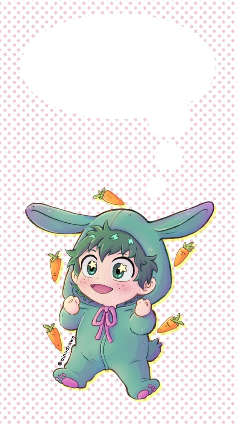 Cute Deku Baby Wallpaper