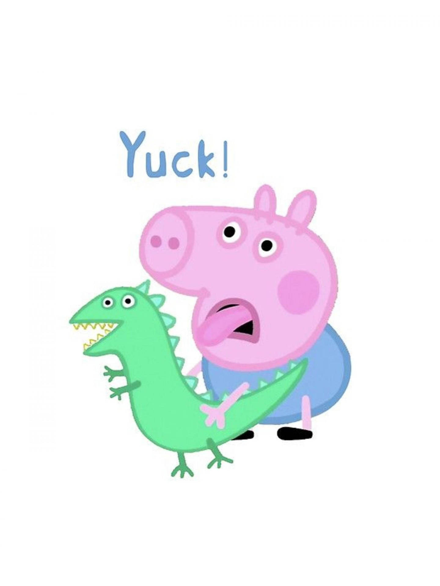 Cute Dinosaur Phone Peppa Pig Wallpaper