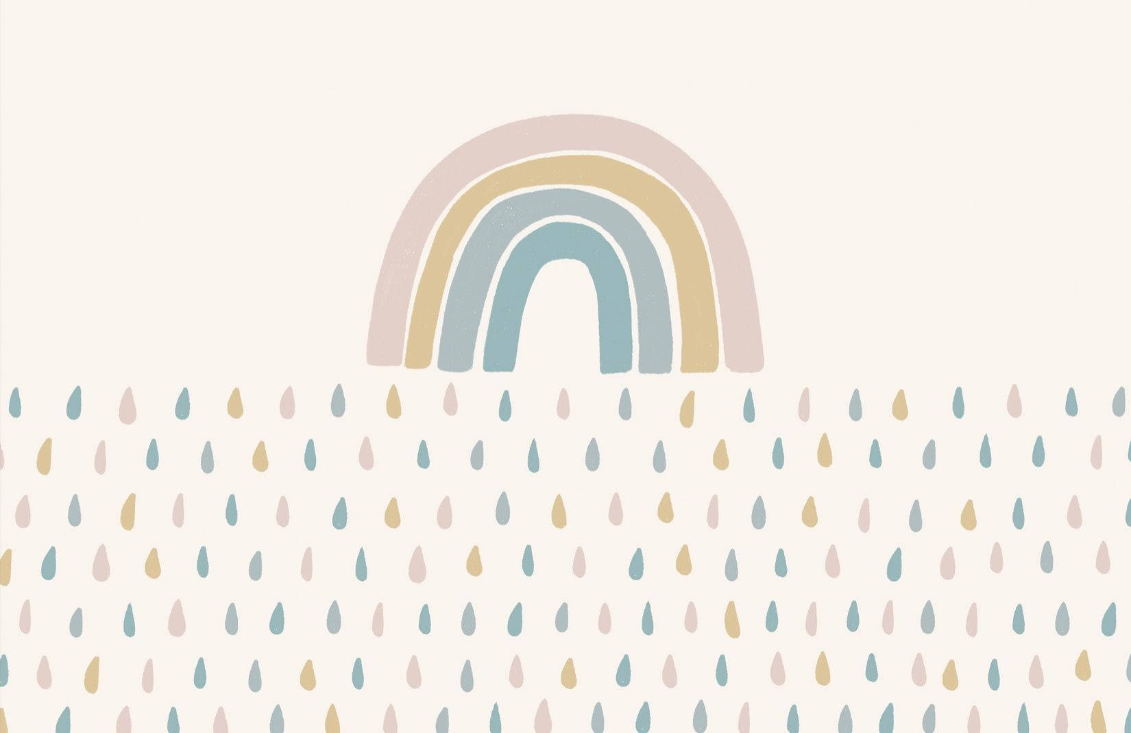 Cute Pastel Rainbow Wallpaper