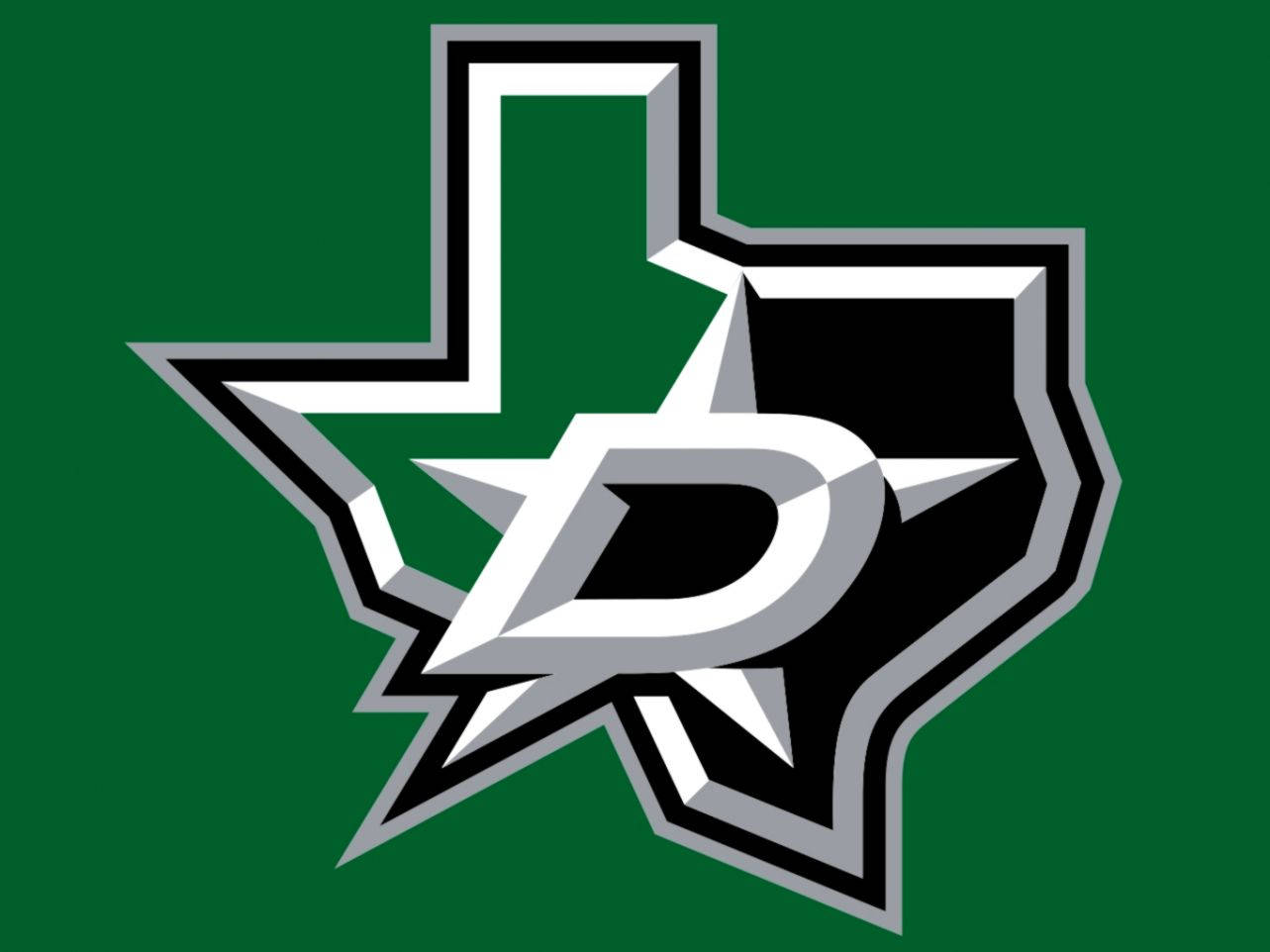 Dallas Stars Infused Star Logo Wallpaper