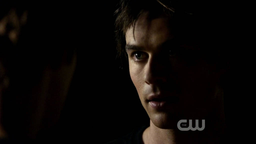 Damon Salvatore In The Dark Wallpaper