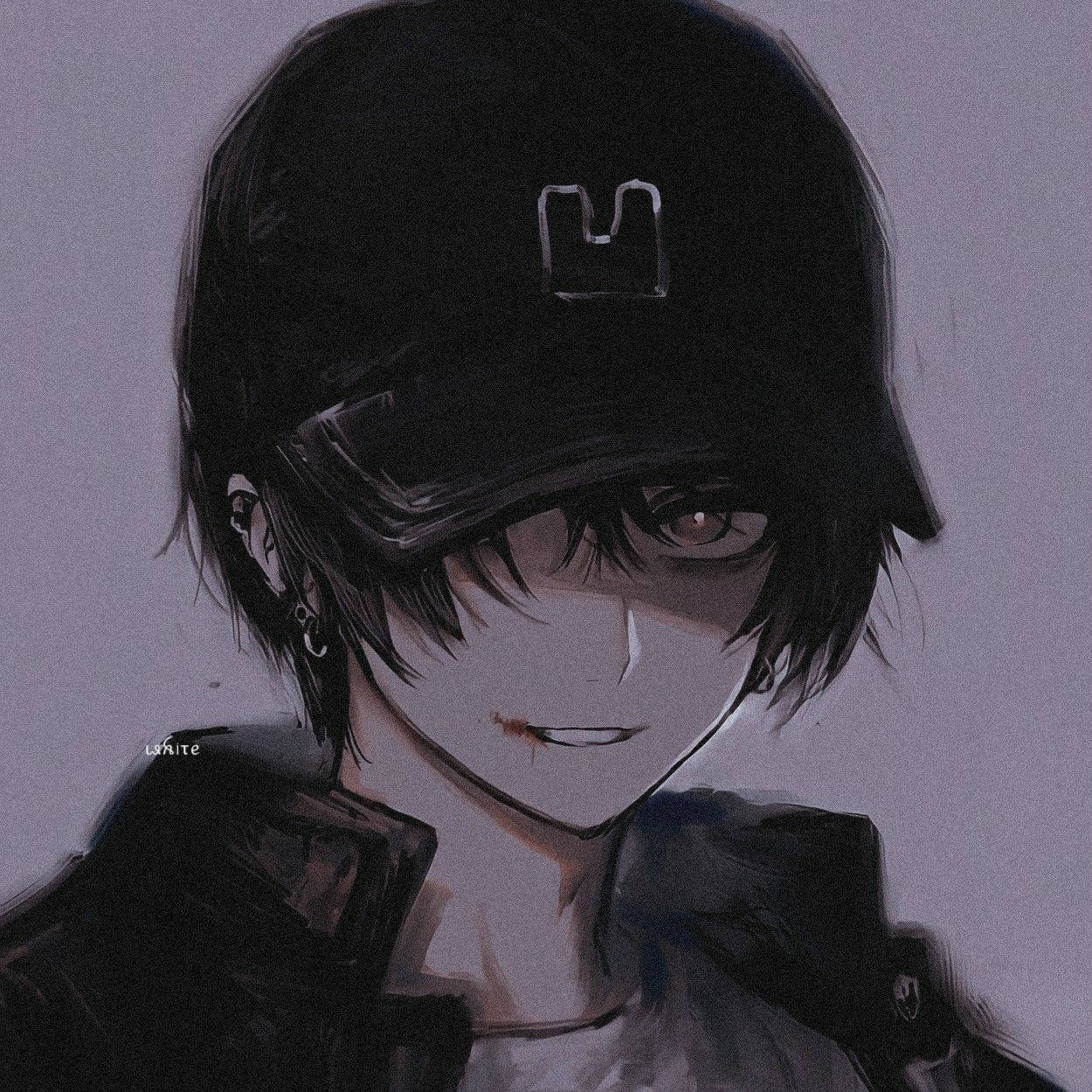 Dark Aesthetic Edgy Anime Pfp Wallpaper