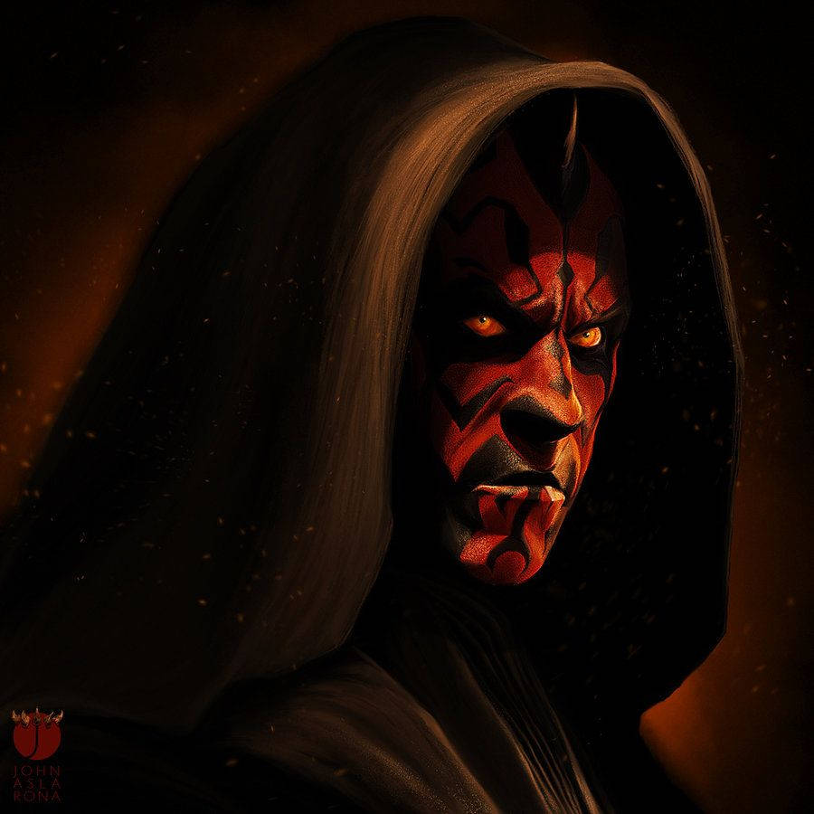 “darth Maul - The Dark Side Of The Force” Wallpaper