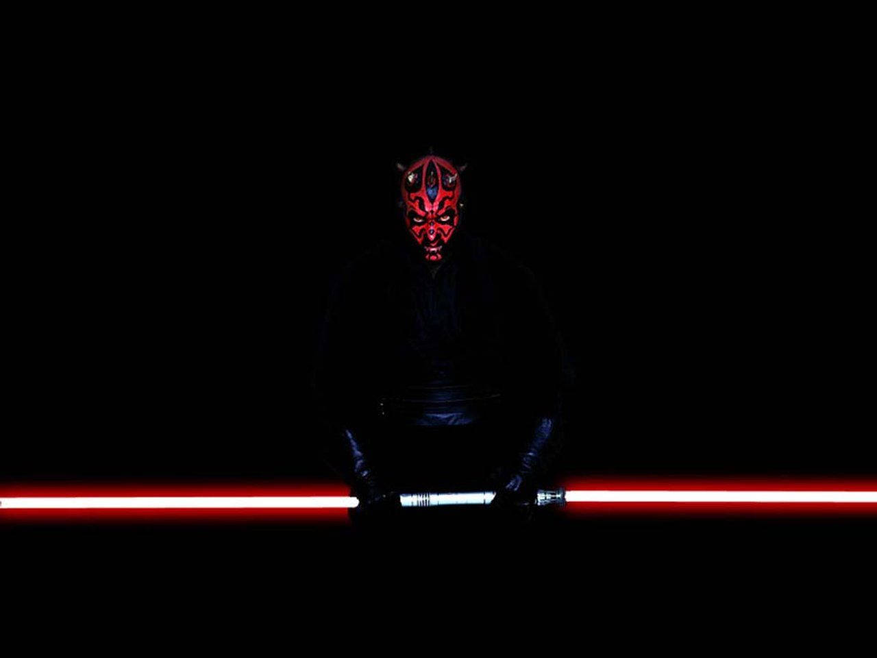 Darth Maul Unveiling His Fury Wallpaper