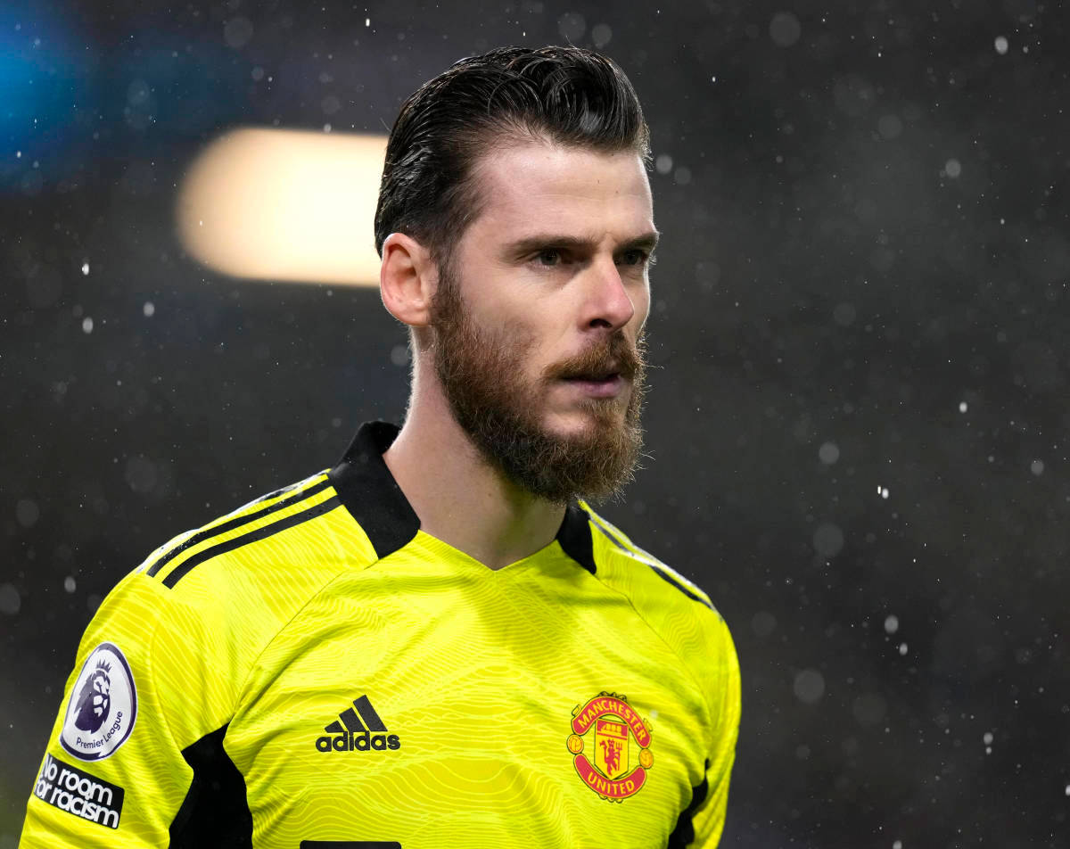 David De Gea Close-up Raining Wallpaper