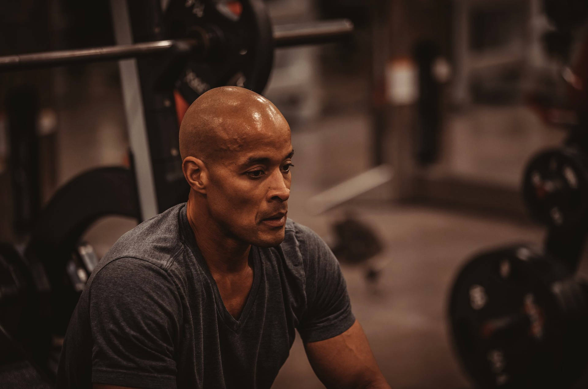 David Goggins Resting Wallpaper