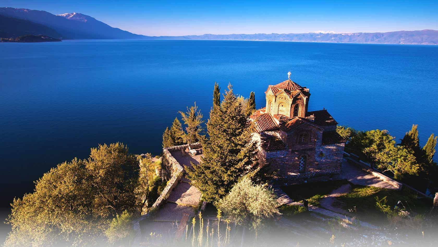 Daytime At Church In North Macedonia Wallpaper