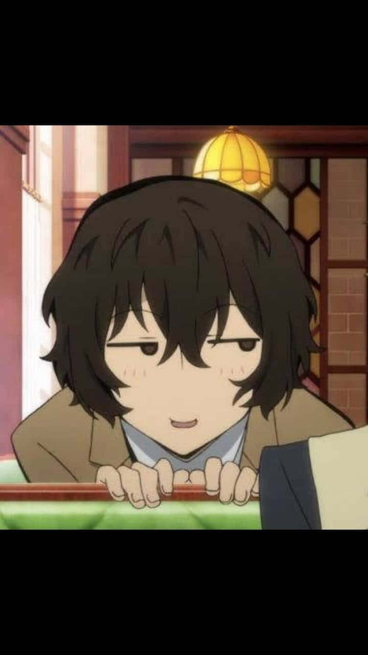 Dazai Osamu Funny Caricature Reaction Anime Wallpaper