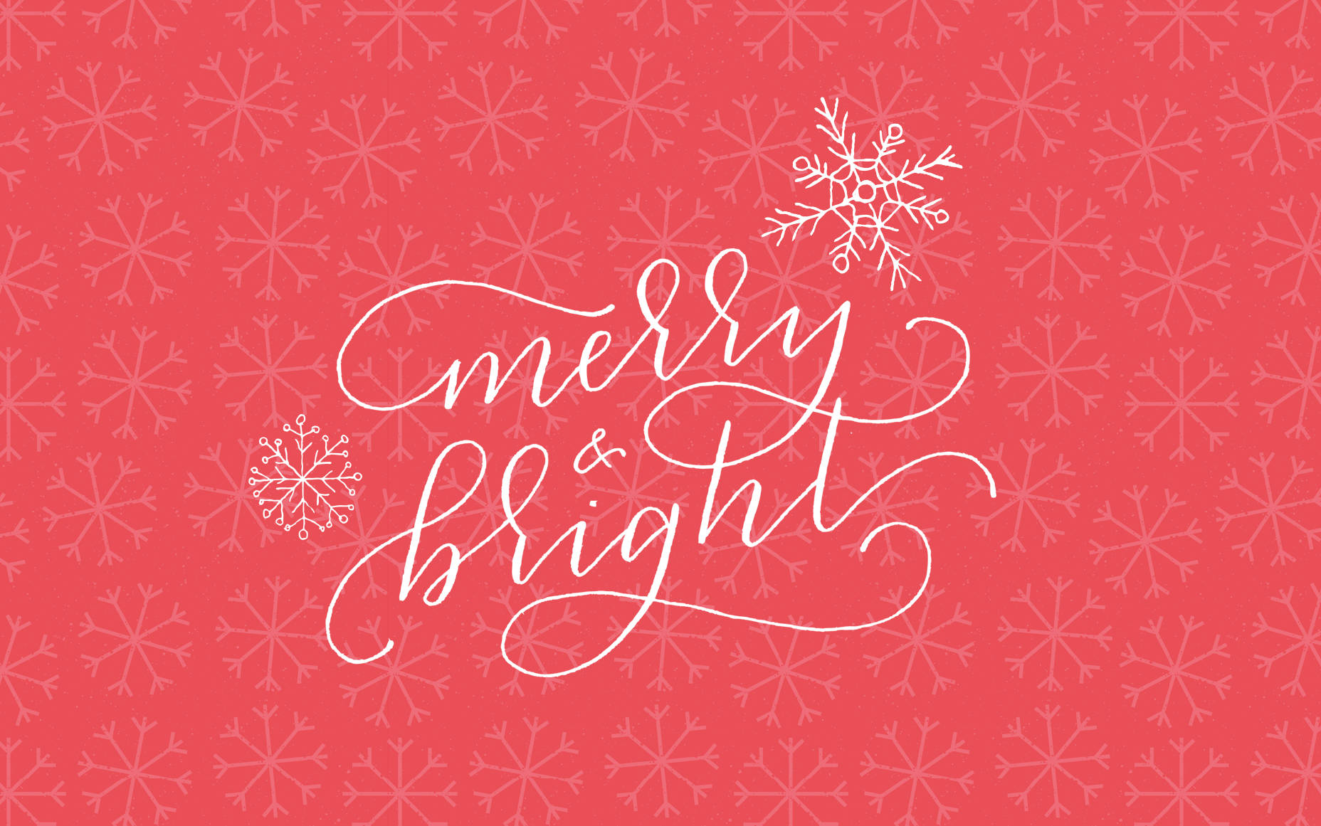 December Merry And Bright Wallpaper