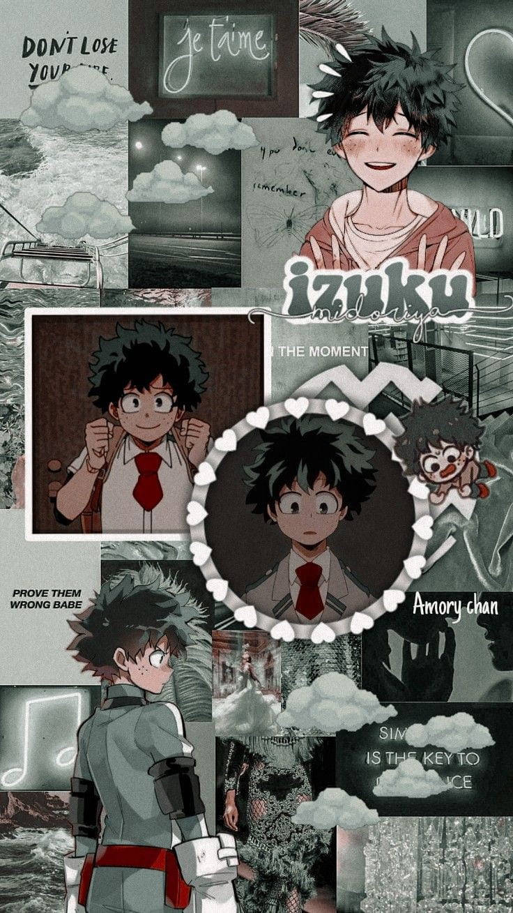 Deku Cute Photo Compilation Wallpaper