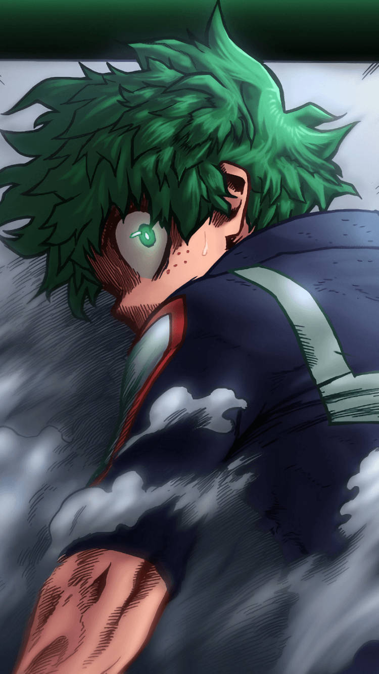 Deku Is Ready To Take On Any Challenge! Wallpaper