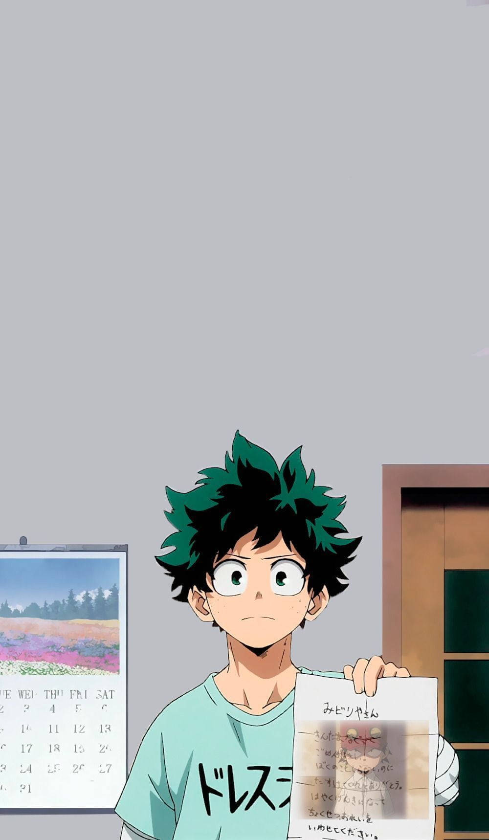 Deku Pfp Izuku In Green Wallpaper