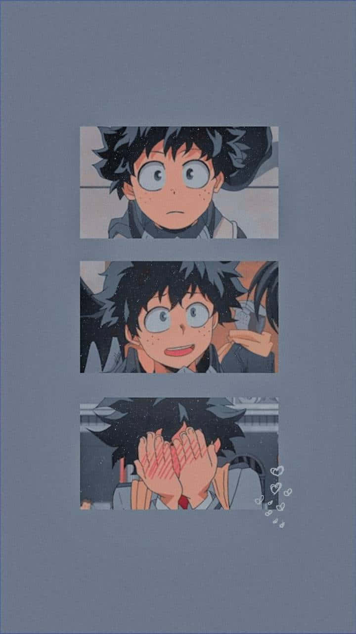 “deku Striving For Greatness” Wallpaper