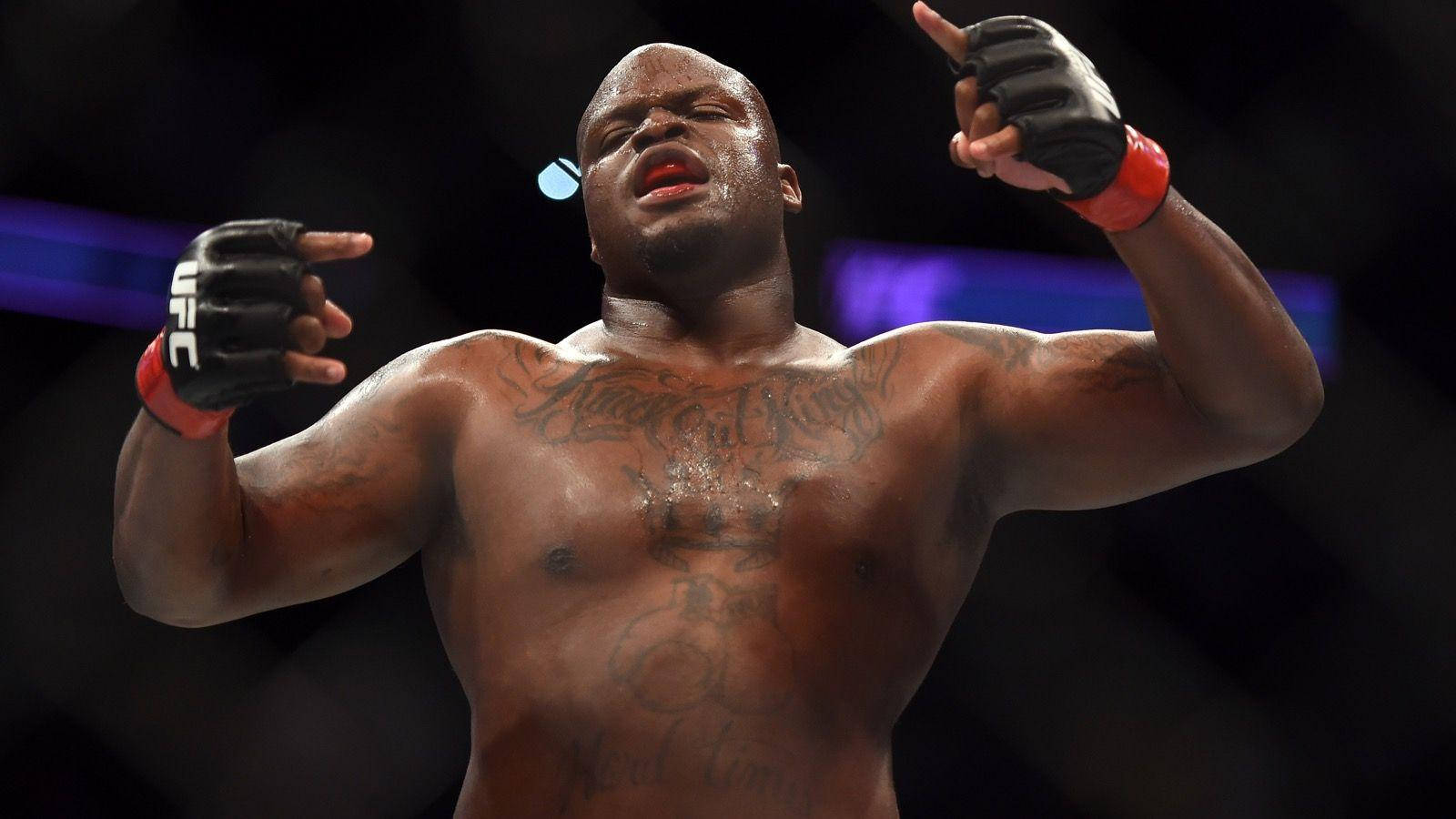 Derrick Lewis Fists Up Wallpaper