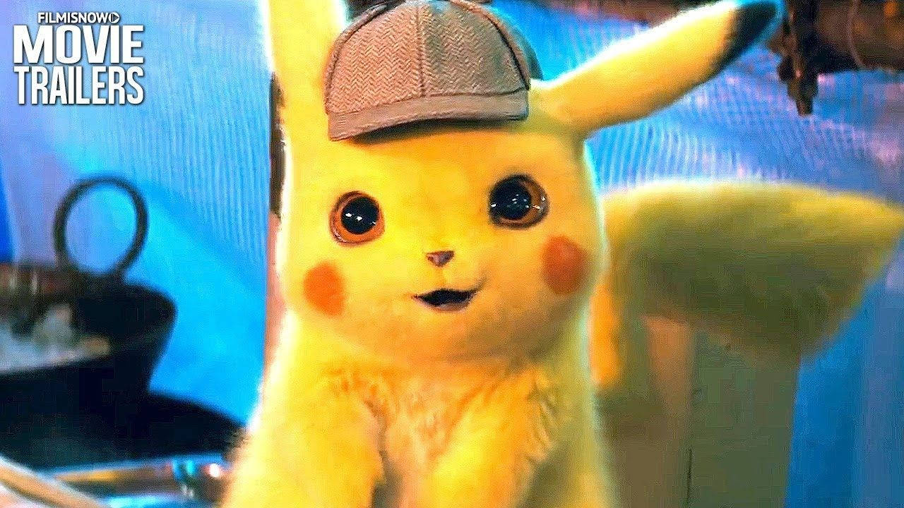 Detective Pikachu Movie Trailer Poster Wallpaper