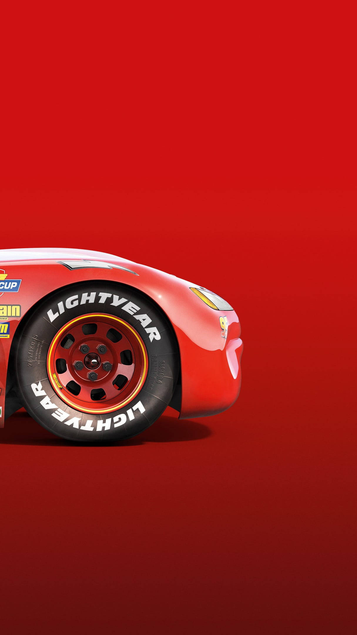 Disney Cars Lightning Front Wallpaper