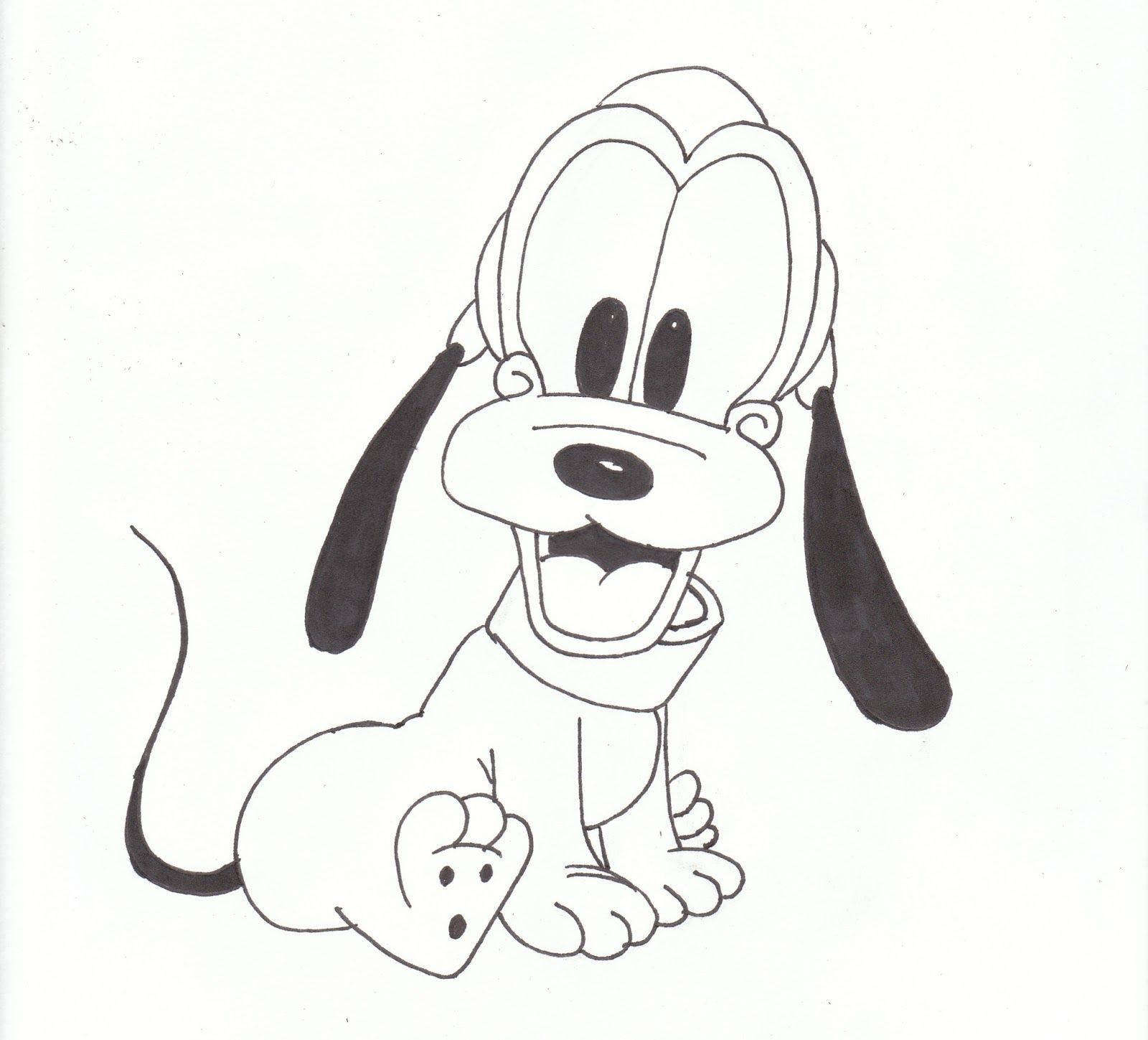 Disney Pluto Illustration Wallpaper