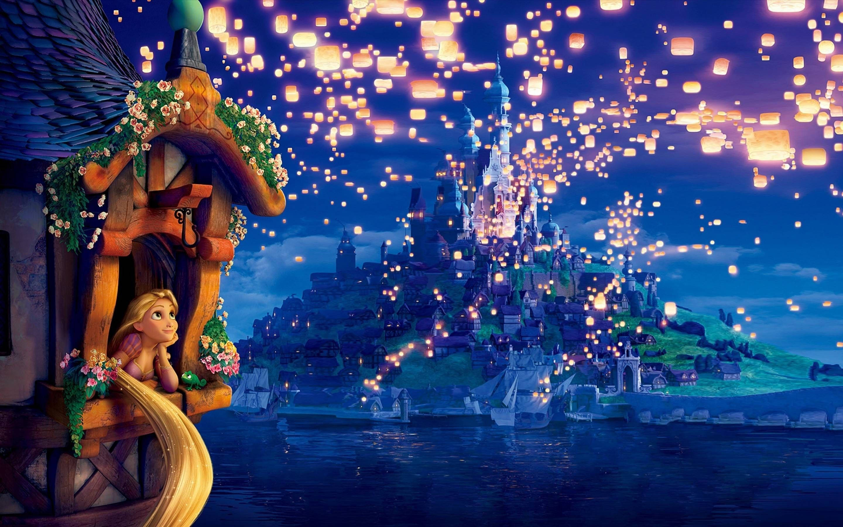 Disney Tangled Laptop Wallpaper