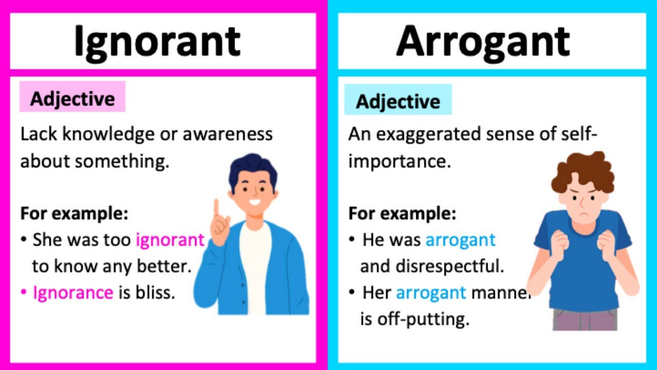 Distinction Between Ignorance And Arrogance Wallpaper