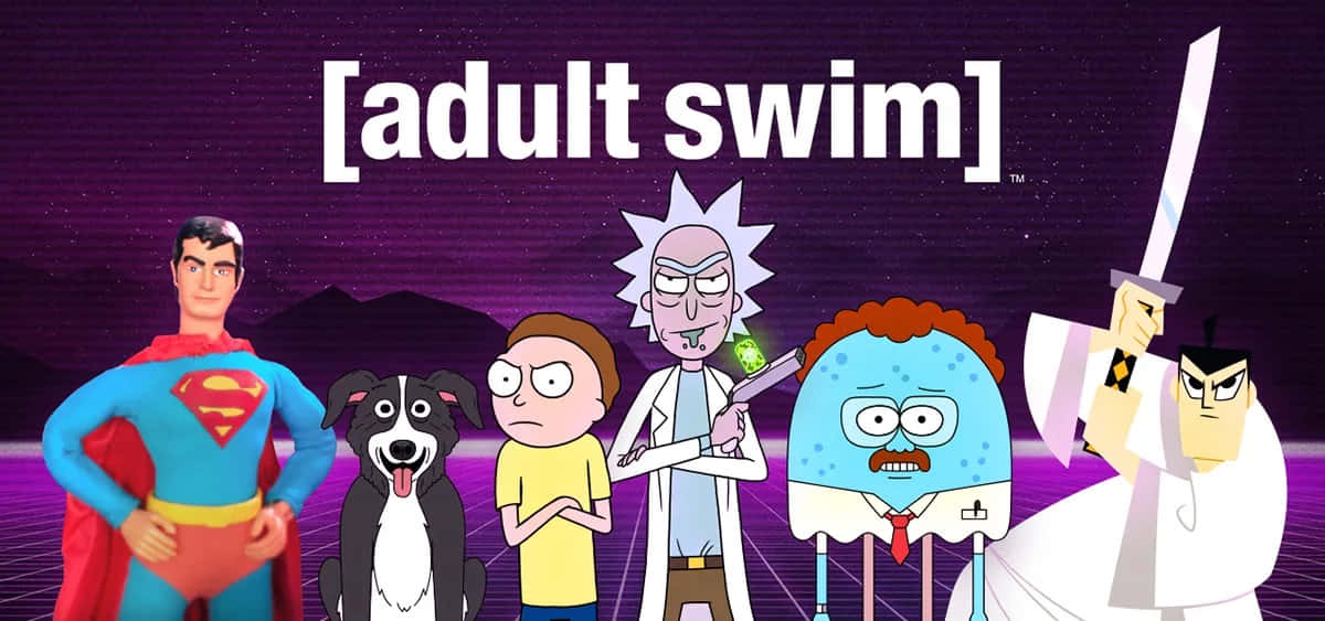 Dive Into An Adult Swim Wallpaper