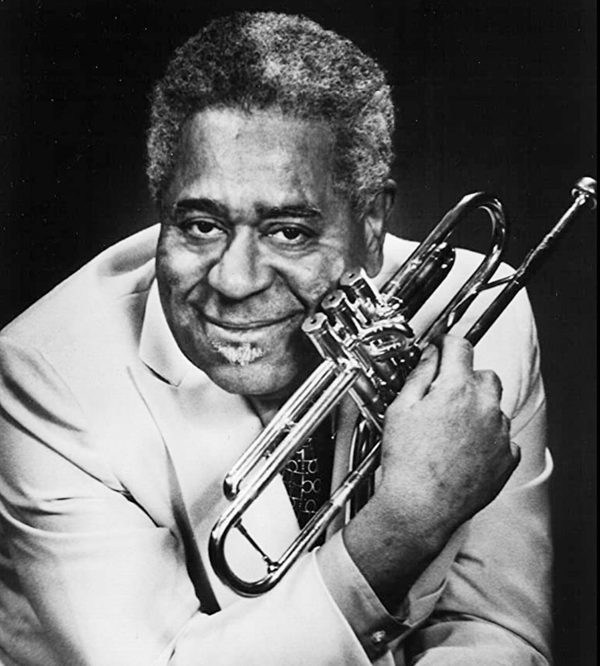 Dizzy Gillespie Black And White Portrait Wallpaper