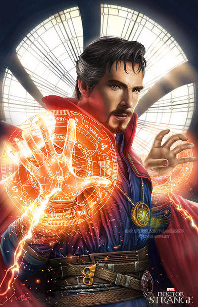 Doctor Strange Protective Field Wallpaper