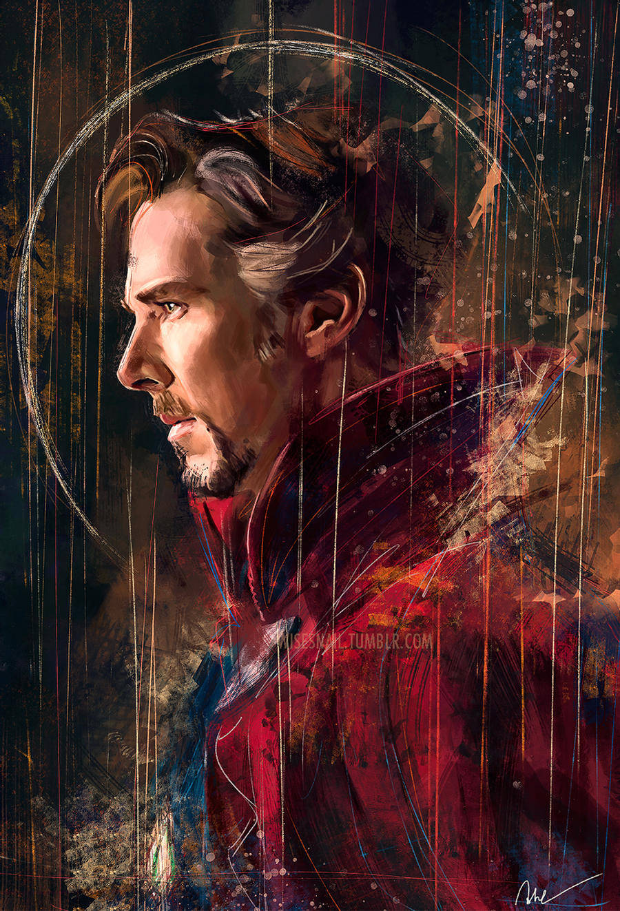 Doctor Strange Side View Wallpaper