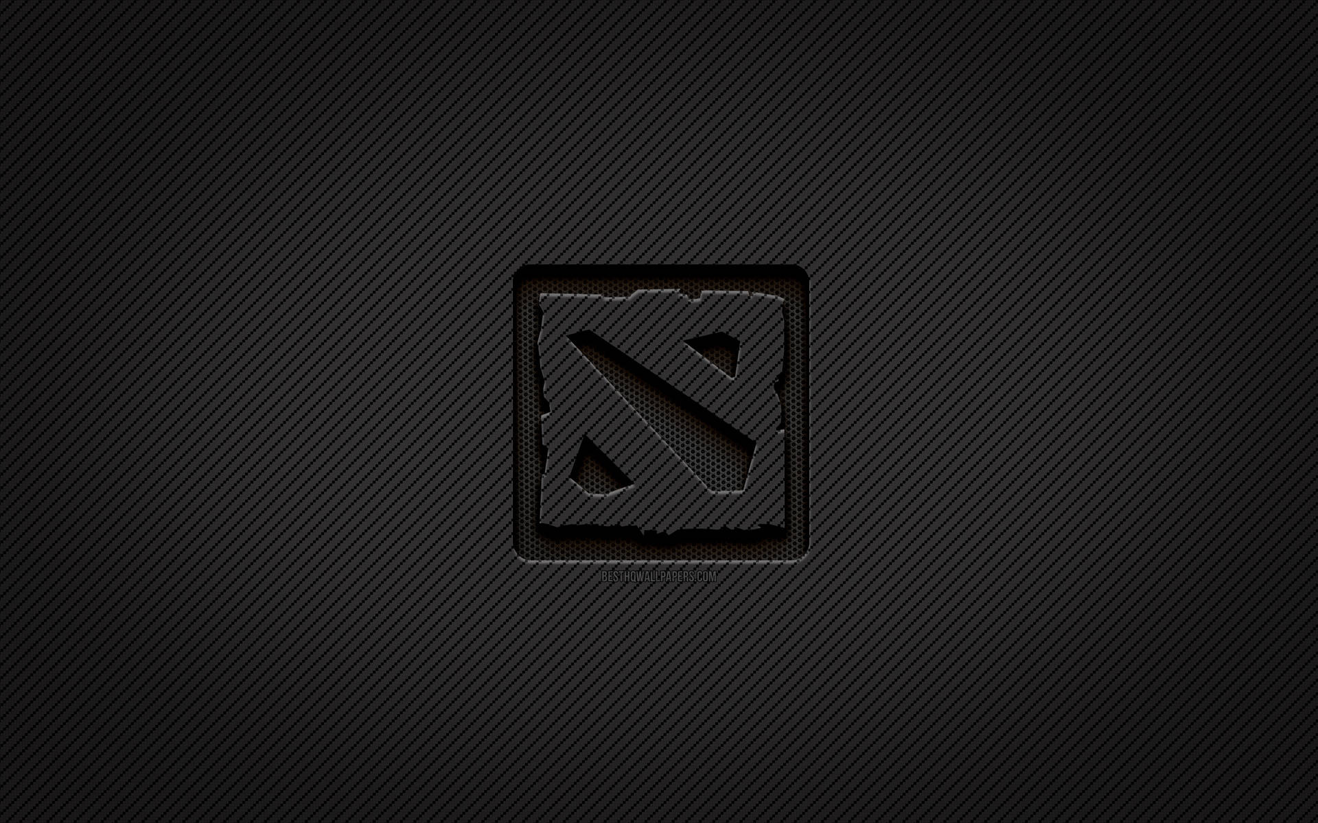 Dota 2 Logo Diamond Pattern Wallpaper