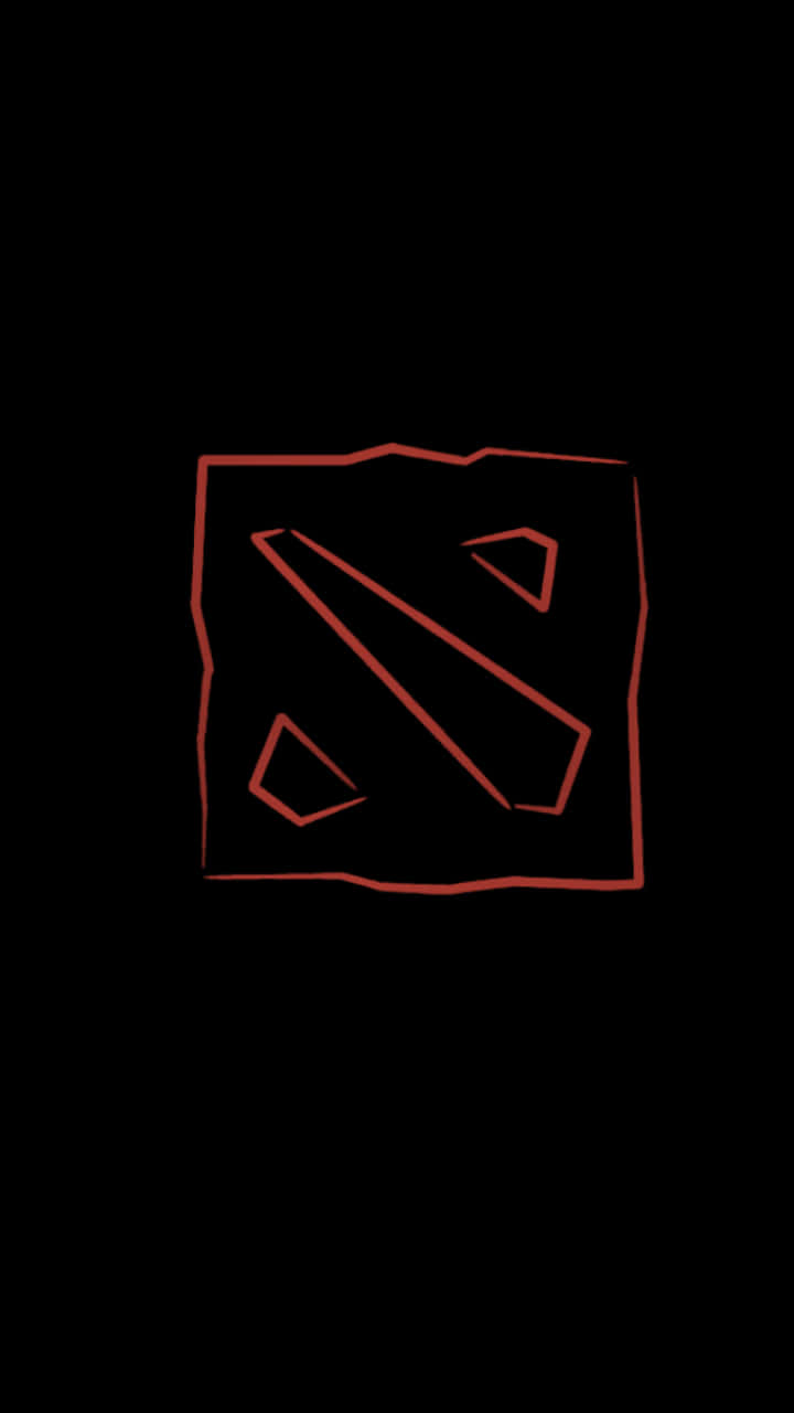 Dota 2 Phone Logo Wallpaper