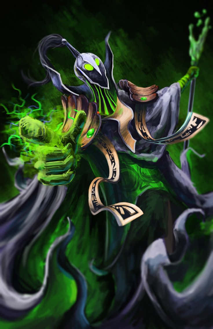 Dota 2 Phone Rubick Wallpaper