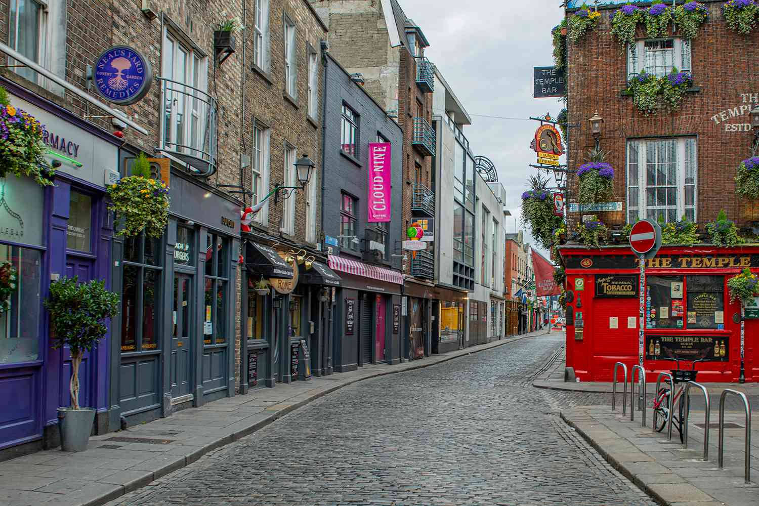 Dublin Empty Street Wallpaper