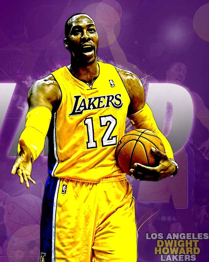 Dwight Howard La Lakers Photo Poster Wallpaper