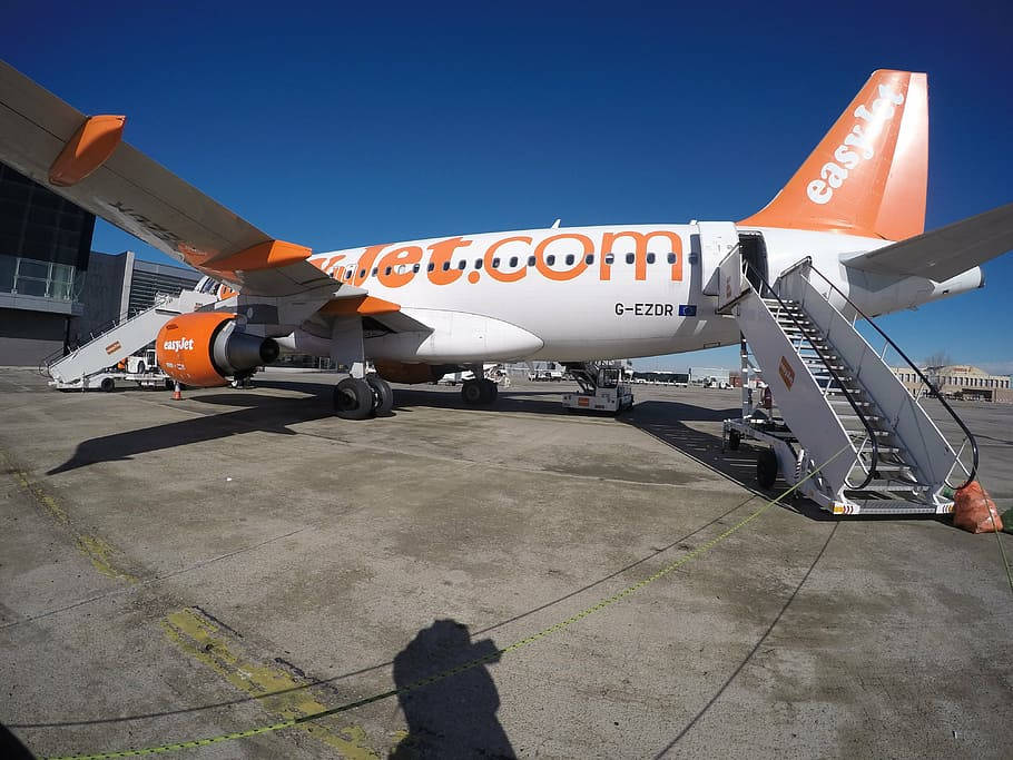 Easyjet Plane Airway Wallpaper