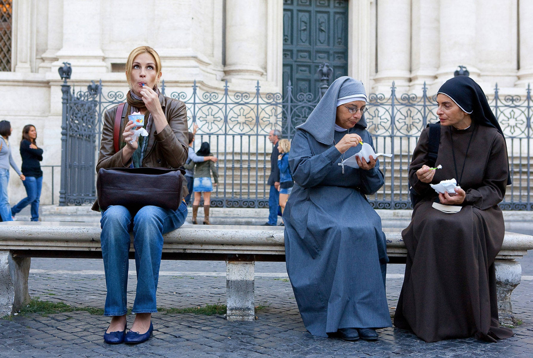 Eat, Pray, Love Nuns Wallpaper