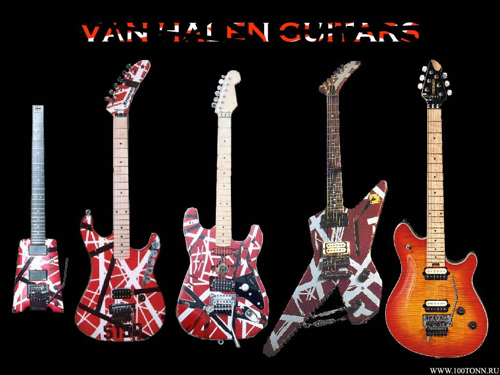 Eddie Van Halen Guitars Wallpaper