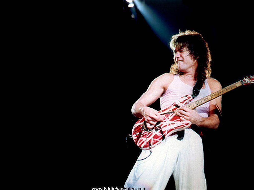 Eddie Van Halen Tank Top Wallpaper