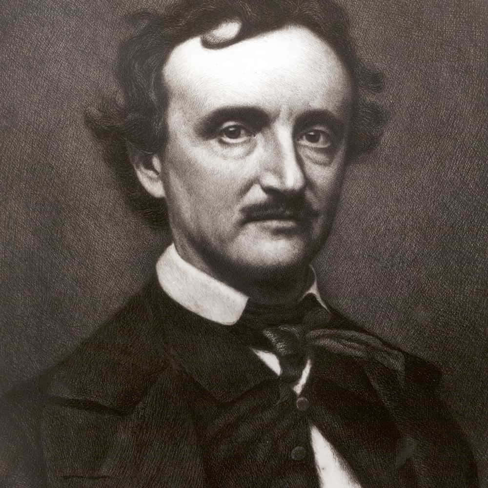 Edgar Allan Poe Portrait Wallpaper