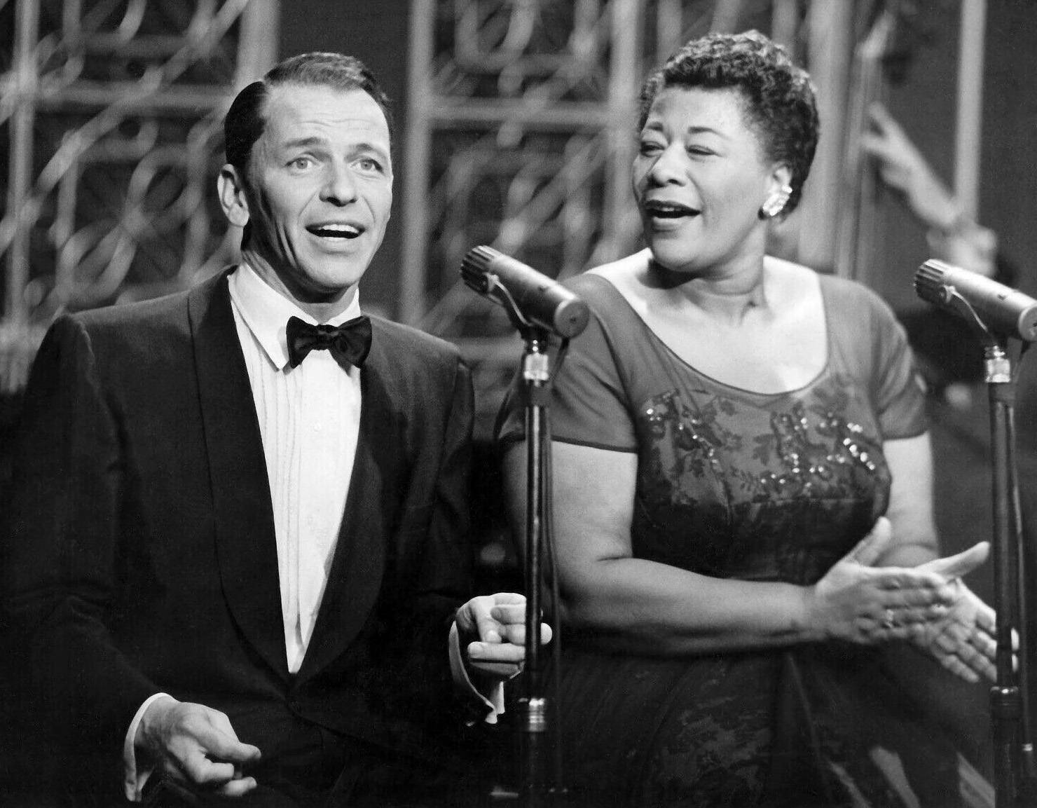 Ella Fitzgerald And Frank Sinatra Wallpaper