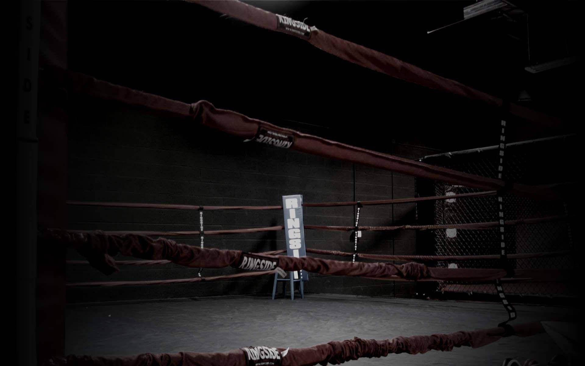 Empty Muay Thai Ring Wallpaper