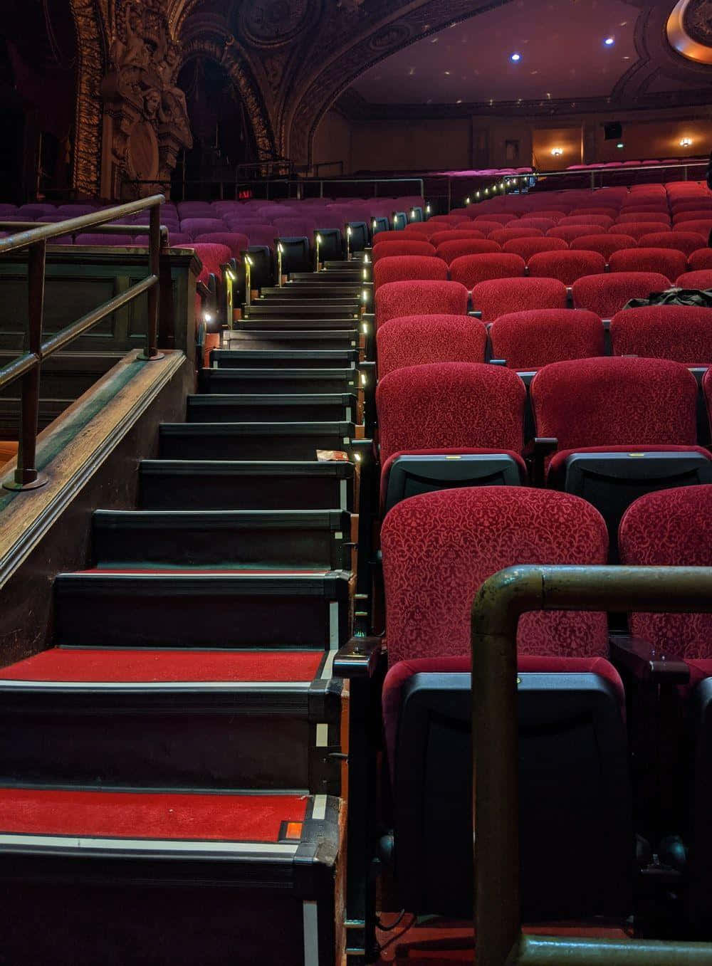 Empty Theater Seats Wallpaper