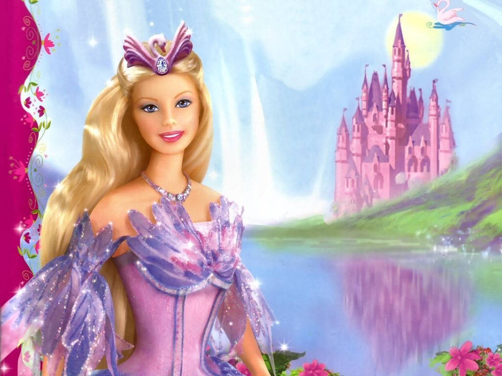 Enchanted Barbie Of Swan Lake Wallpaper