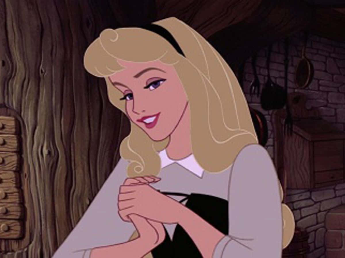 Enchanted Sleep: Princess Aurora From Disney's Sleeping Beauty Wallpaper