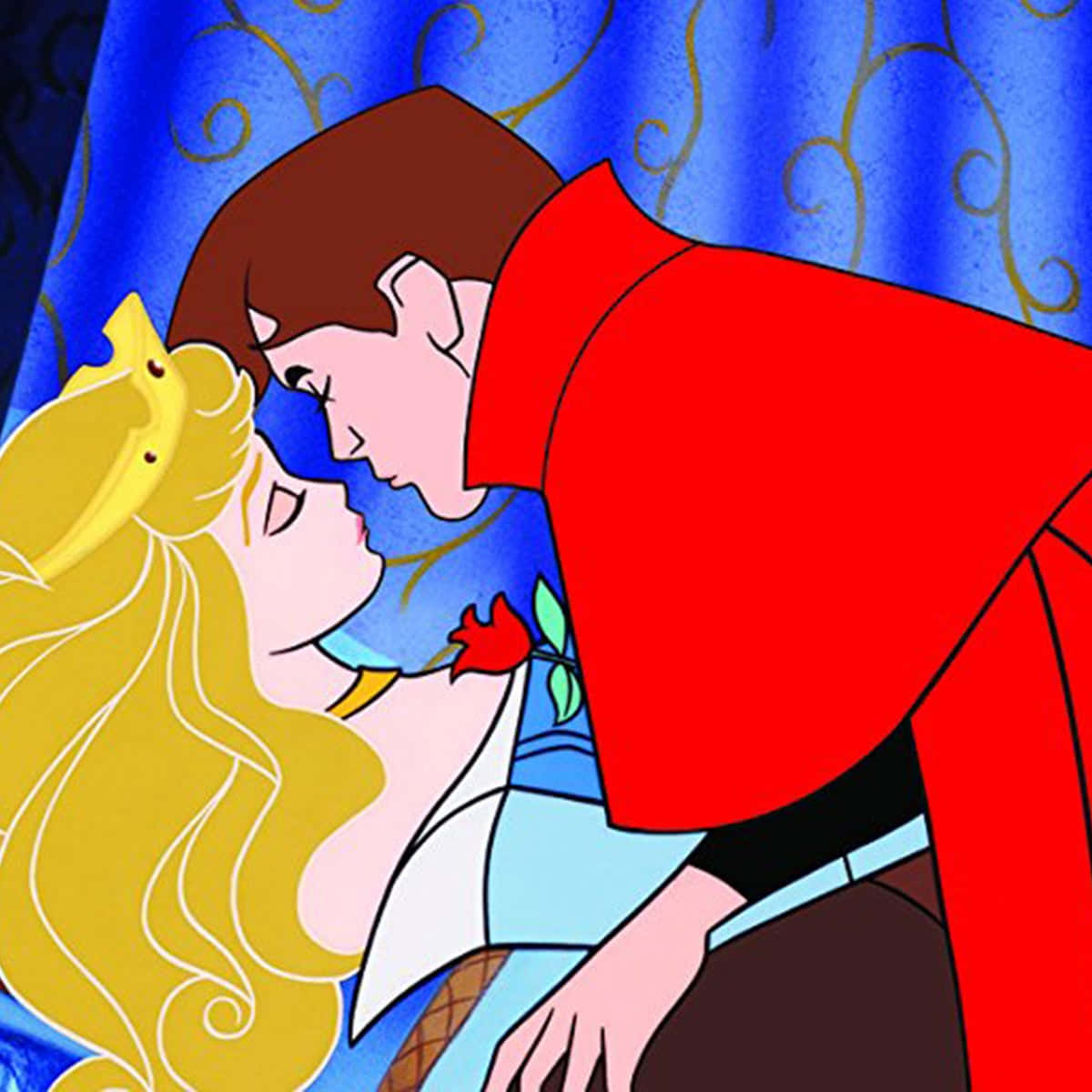 Enchanting Sleeping Beauty Illustration Wallpaper