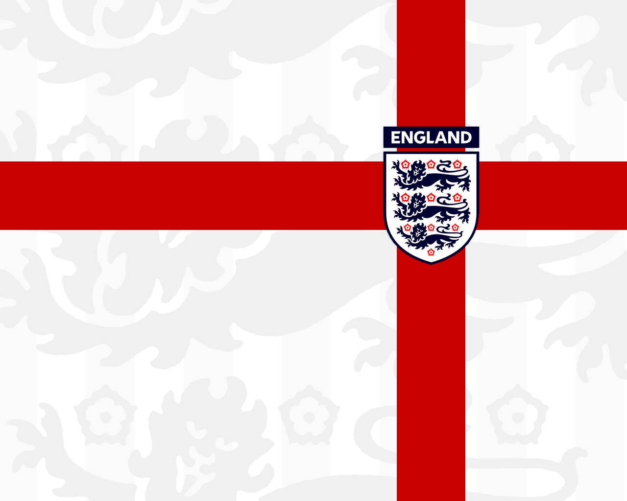 England Football Lions Roses Wallpaper