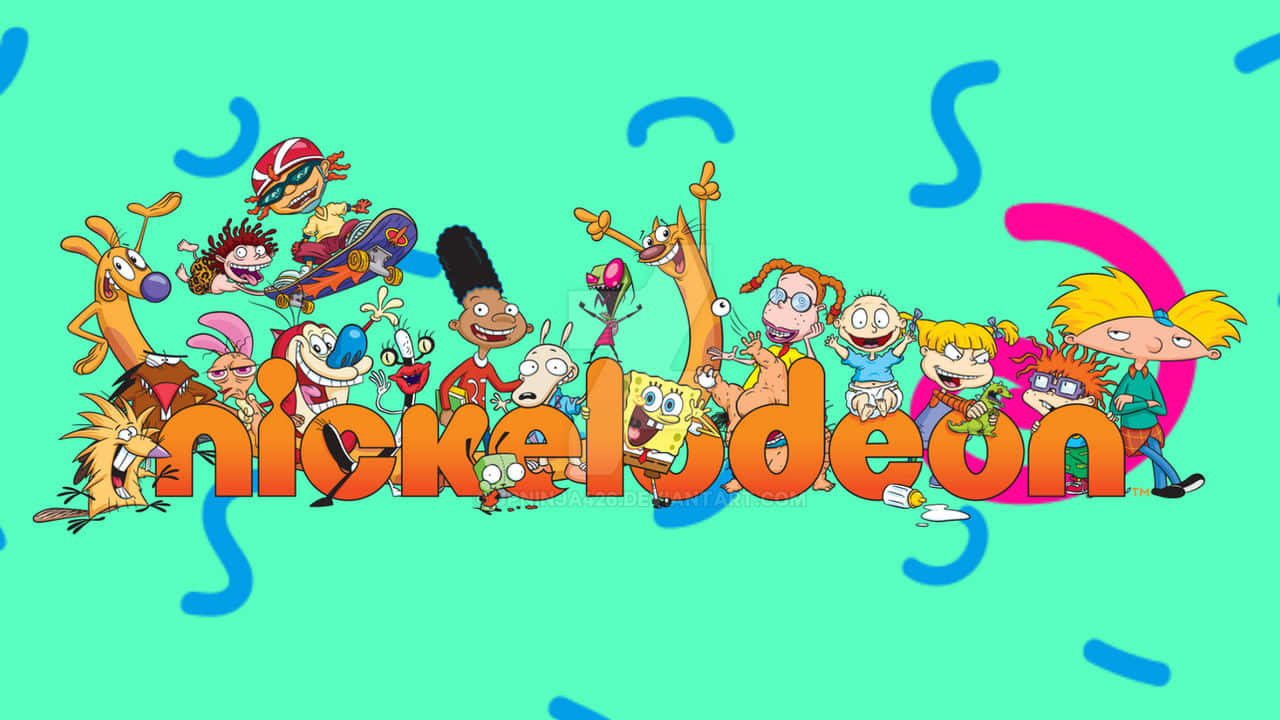 Enjoy The Fun And Laughter With Nickelodeon Wallpaper